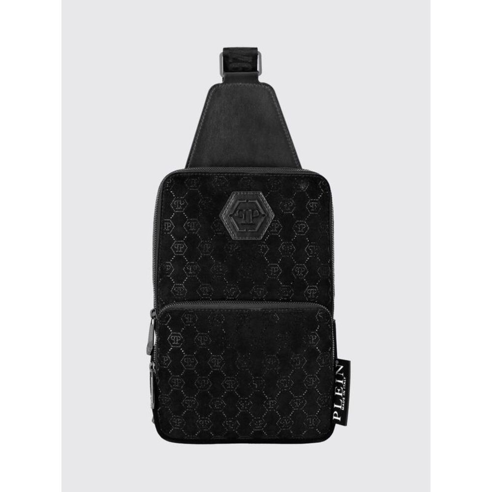 Philipp Plein Shoulder Bag Men Black